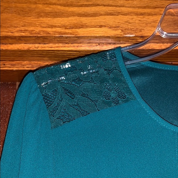 Express Emerald Green Cocktail Dress - Picture 3 of 7